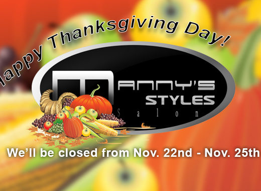 Thanksgiving Day - Manny's Styles Salon - Reno. NV